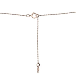 Morganite And Diamond Swirl Pendant In 10K Rose Gold (1/5 Ct. Tw.)