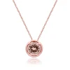 Morganite Pendant In 10K Rose Gold