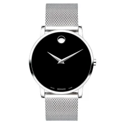 Museum Classic Mesh Men's Watch In Stainless Steel, 40Mm