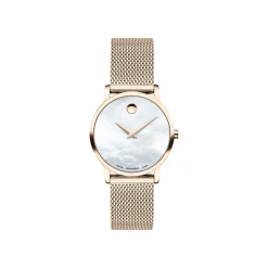 Museum Classic Women's Watch In Rose Gold-Tone Stainless Steel, 28Mm
