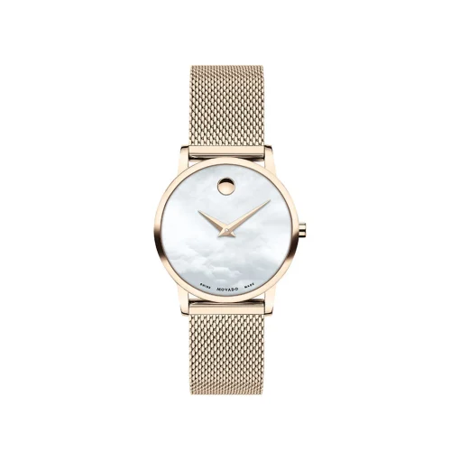 Museum Classic Women's Watch In Rose Gold-Tone Stainless Steel, 28Mm