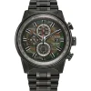 Nighthawk Camo Men's Watch In Black Ion-Plated Stainless Steel