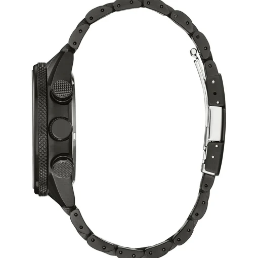 Nighthawk Camo Men's Watch In Black Ion-Plated Stainless Steel
