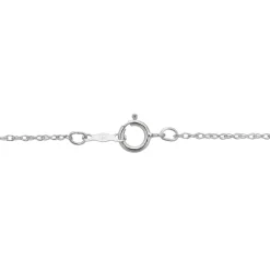 Opal And Diamond Accent Star Pendant In 10K White Gold