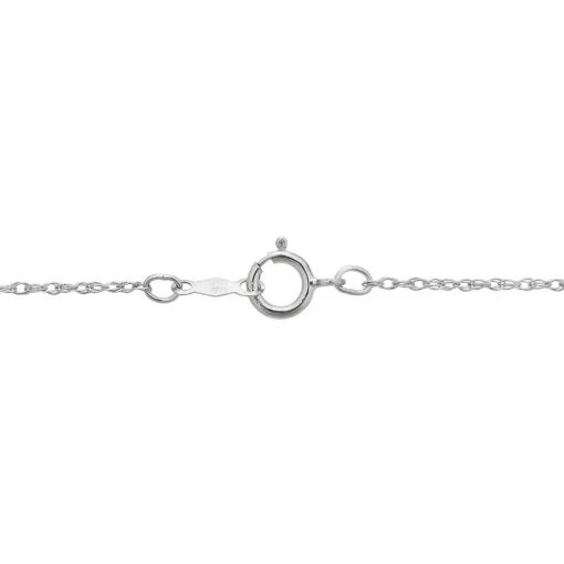 Opal And Diamond Accent Star Pendant In 10K White Gold