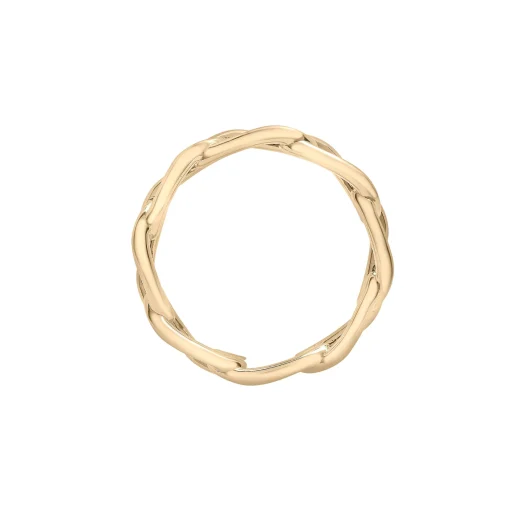 Open Link Ring In Vermeil