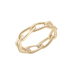 Open Link Ring In Vermeil