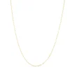 Paperclip Chain Necklace In 14K Yellow Gold, 1.4Mm, 18"