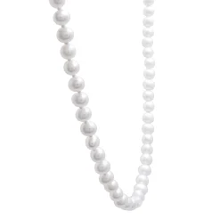 Pearl Necklace With Vermeil Closure