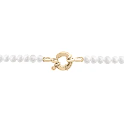 Pearl Necklace With Vermeil Closure