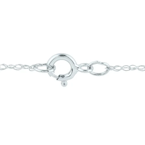 Pear-Shaped Emerald Pendant With Diamond Accents In 14K White Gold
