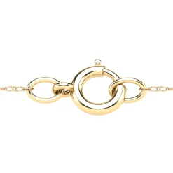 Pear-Shaped Ruby & Diamond Pendant In 14K Yellow Gold