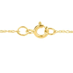 Pear-Shaped Ruby Pendant With Diamond Accents In 14K Yellow Gold
