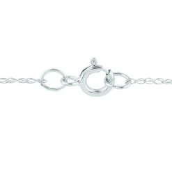 Pear-Shaped Ruby Pendant With Diamond Accents In 14K White Gold