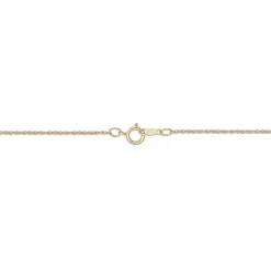 Peridot & 1/8 Ct. Tw. Diamond Pendant In 10K Yellow Gold