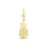 Pineapple Charm In 10K Yellow Gold
