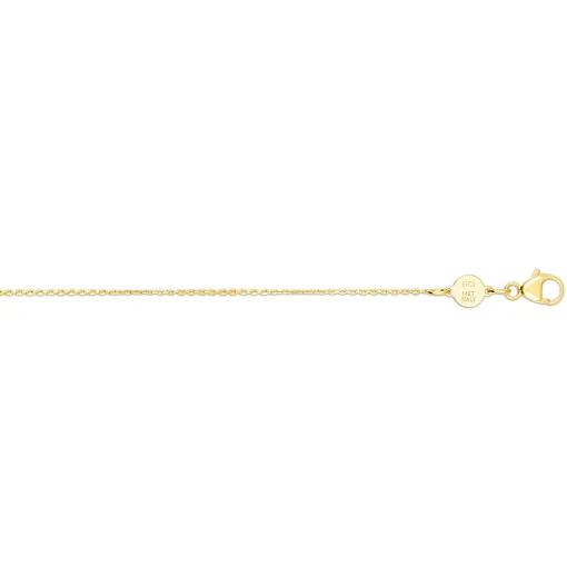 Polished Semi Circle Pendant In 14K Yellow Gold