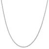 Popcorn Chain Necklace In Sterling Silver