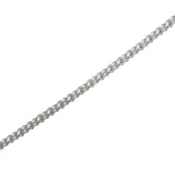 Popcorn Chain Necklace In Sterling Silver