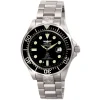 Pro Diver Automatic Black Men's Watch In Stainless Steel