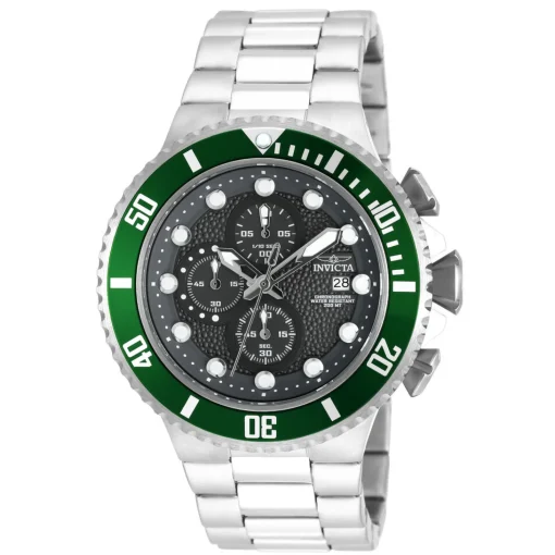 Pro Diver Chronograph Men's Watch In Stainless Steel