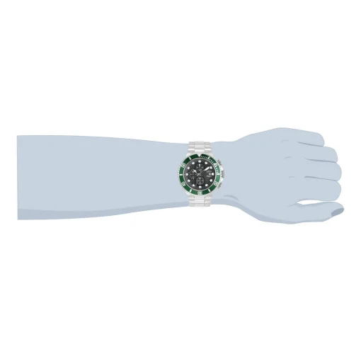 Pro Diver Chronograph Men's Watch In Stainless Steel