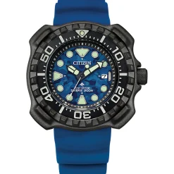 Promaster Diver Blue Polyurethane Men's Watch In Gray Titanium