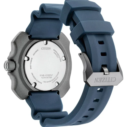 Promaster Diver Blue Polyurethane Men's Watch In Gray Titanium
