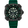 Promaster Diver Green Polyurethane Men's Watch In Gray Titanium
