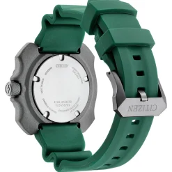 Promaster Diver Green Polyurethane Men's Watch In Gray Titanium