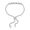 Rhythm & Muse™ Lab Created Opal & Lab Created White Sapphire Bolo Bracelet In Sterling Silver