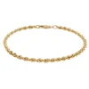 Rope Chain Bracelet In 14K Yellow Gold, 8.25"