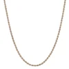 Rope Chain In 14K Rose Gold, 20"
