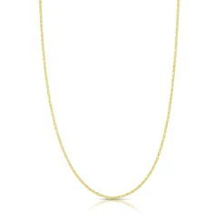Rope Chain In 14K Yellow Gold, 1Mm, 30"