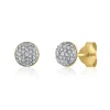 Round Diamond Earrings In 14K Yellow Gold (1/5 Ct. Tw.)