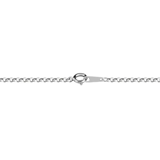 Round Locket With Floral Scroll Detail In Sterling Silver