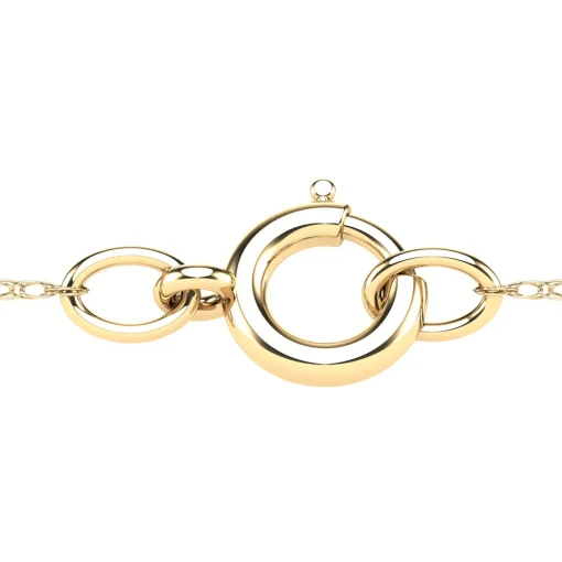Ruby And Diamond Accent Marquise Halo Pendant In 10K Yellow Gold