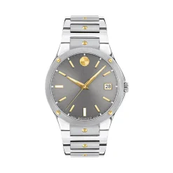 Se Gray Men's Watch In Stainless Steel, 41Mm