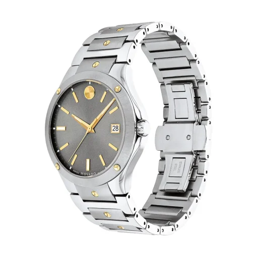 Se Gray Men's Watch In Stainless Steel, 41Mm