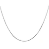 8-Sided Box Chain In Sterling Silver, 22"