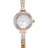 Silhouette Crystal Women's Watch In Rose Gold-Tone Ion-Plated Stainless Steel, 25Mm