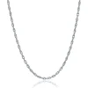 Singapore Chain In Sterling Silver, 20"