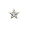Single Diamond Stud Earring Star In 10K Gold
