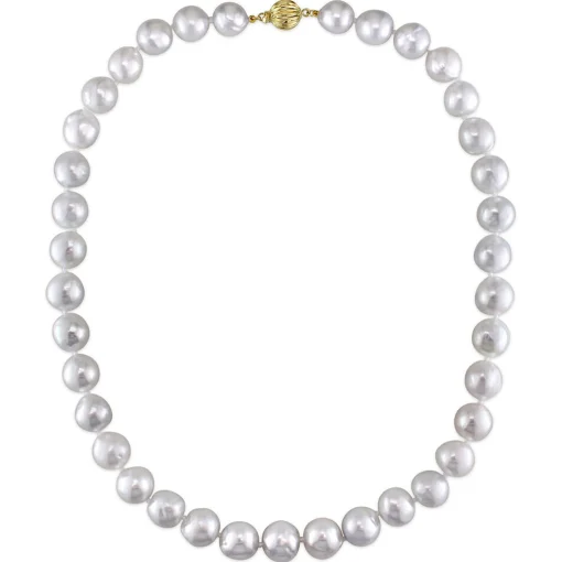 South Sea Pearl Necklace In 14K Yellow Gold