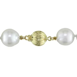 South Sea Pearl Necklace In 14K Yellow Gold, 10-12Mm, 18"