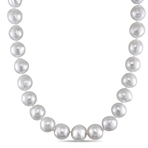 South Sea Pearl Necklace In 14K Yellow Gold