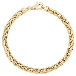 Spiga Bracelet In 14K Yellow Gold, 4.75Mm, 7.5"