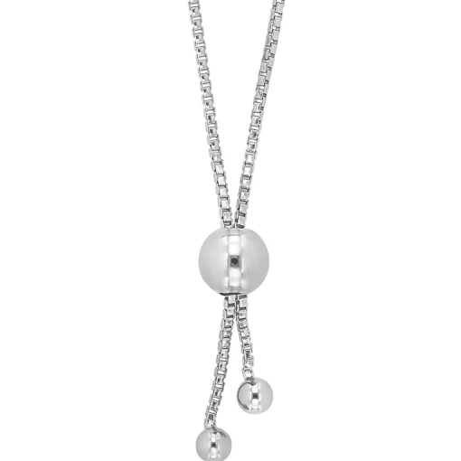 Station Bolo Bracelet With Moissanite In Sterling Silver (1 1/4 Ct. Tw.)