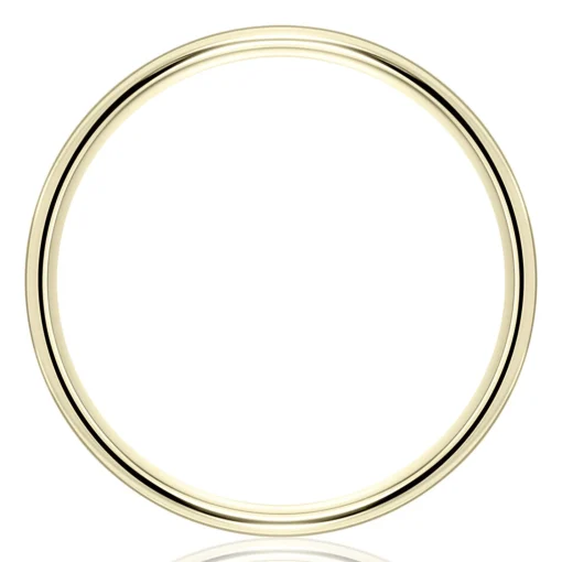 Thin Wedding Band In 14K Yellow Gold, 1.2Mm