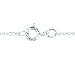 Topaz Pendant With Diamond Accents In 10K White Gold